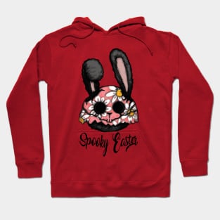 Spooky easter bunny girl Hoodie